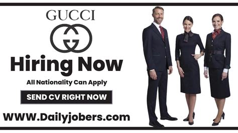 gucci job openings|gucci warehouse jobs.